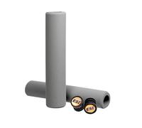 ESI Empuñaduras de manillar de silicona Racers Edge gris 130 mm