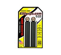 ESI Racers Borde Silicona Manillar Puños Negro Montaña XC Híbrido Plano BAR Road