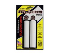 ESI Racers Borde Silicona Puños de Manillar Blanco Montaña MTB Mtn XC Am 29er