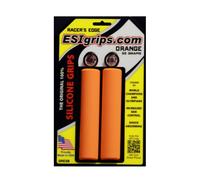 ESI Racers Borde Silicona Puños de Manillar Naranja Montaña MTB Mtn XC Am 29er
