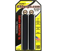 ESI XL Puños Acolchados Extra Gruesos 6.75in Negro Para Bicicleta MTB MTN
