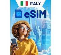 eSIM (Android, iOS) 10 GB, 30 Days - ITALY