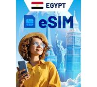 eSIM (Android, iOS) 25 GB, 30 Days - EGYPT