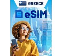 eSIM (Android, iOS) 3 GB, 30 Days - GREECE