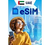 eSIM (Android, iOS) 3 GB, 7 Days - UNITED ARAB EMIRATES