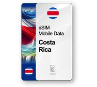 eSIM Internet Costa Rica, válido 30 días, tráfico 10 GB
