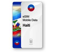 eSIM Internet Haití, válido 30 días, tráfico 20 GB