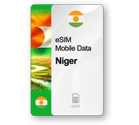 eSIM Internet Níger, válido 30 días, tráfico 10 GB