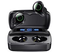 Esiposs Auriculares Inalámbricos, Bluetooth 5.0 Auriculares 156H Playtime in-Ear Estéreo con Mic, IPX7 Impermeable con USB-C Estuche de Carga para i Phone Samsung Android