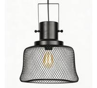 ESIYUVO Lámpara Colgante De Hierro Forjado En Forma De Campana, Estilo Industrial Americano, Lámpara Colgante Retro De Hierro Negro, Lámpara De Araña Para Restaurante, Dormitorio, Comedor, Cafetería