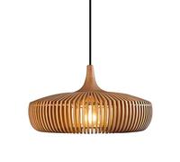 ESIYUVO Lámpara Colgante de Madera Estilo japonés WABI Sabi para Restaurante. Lámpara de diseño Minimalista para cafetería, salón de té Zen, Arte Creativo.