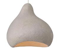 ESIYUVO Lámpara De Araña Japonesa Wabi-sabi Blanca, Luminaria Minimalista De Poliestireno, Lámpara Colgante De Un Solo Cabezal, Lámpara Colgante Creativa Para Isla De Cocina, Sala De Estar, Comedor