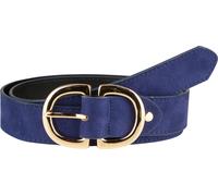 ESKADRON Faux Leather Belt, 95 cm - True Blue ESKADRON