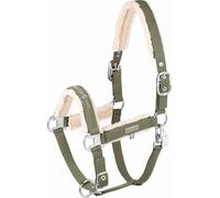 ESKADRON Halter DENIM DOUBLE PIN TEDDYFLEECE, Dusty Olive - XWB ESKADRON