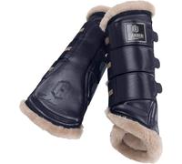 ESKADRON Protectores de Tendones "GLAMSLATE FAUXFUR", Navy - XL ESKADRON