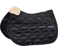 ESKADRON Saddle Pad SATIN CRYSTAL, VS - Negro ESKADRON