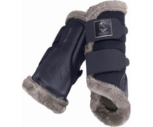 ESKADRON Tendon Boots MESH FAUXFUR, Navy - XL ESKADRON