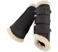 ESKADRON Tendon Boots STINGRAY Faux Fur, Black - XL ESKADRON