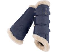 ESKADRON Tendon Boots STINGRAY Faux Fur, True Blue - L ESKADRON
