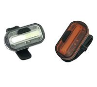 ESKapad 2 Luces LED para Bicicleta Delantera/Trasera, Cierres rápidos de Silicona