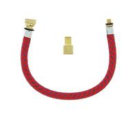 esKapad Acoplamiento Flexible para Bomba de Bicicleta, Presta Schrader