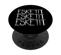 Esketit Esketit Esketit - Gangsta Trap Hip Hop Rapper - Trap PopSockets PopGrip Adhesivo