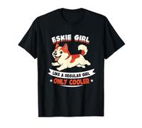 Eskie Girl, como una Chica Normal, Solo más Guay - Eskie Dog Camiseta