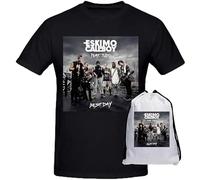 Eskimo Callboy Best Day Men's Short Sleeve Crew Neck T Shirt Black 3XL