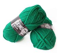Eskimo - Mulitple colores Garnstudio DROPS Knitting Super Chunky 100% lana (25 verde)
