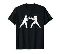 Eskrima Eskrimador Stickman - Palitos de arte marcial filipino Camiseta