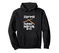 Eskrima Kali Arnis Filipino Artes Marciales Stick Lucha Sudadera con Capucha