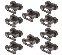 Eslabón Principal de Cadena 25H para Motocicleta, Hierro Fundido de Alta Resistencia, 10 Unidades, #511