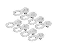 Eslabón Rápido Cadena 12 Velocidades 4 Pares Acero Inoxidable | Montaje sin herramientas en ruta enganche firme evita saltos reutilizable 5 veces compatible montaña/carretera.