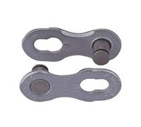 ESLABÓN RAPIDO KMC para Cadena 11V Reutilizable Plata (Caja 40 UDS)