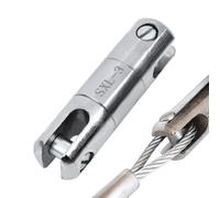 Eslabones de alambre multiusos para tractores, resistentes al desgaste, remolinos de cable para tensores