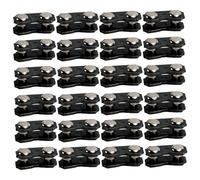 Eslabones de reparación de cadena de motosierra, 25 piezas, 3/8 eslabones y correas preestablecidos, conector resistente para piezas y accesorios de motosierra