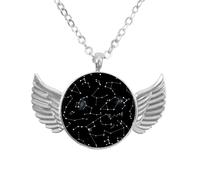Eslifey 6 marcadores magnéticos, marcadores de página de mapa del cielo de constelaciones, accesorios de libro de cuero para estudiantes, profesores, lectura