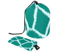 Eslifey Bolsa de cosméticos con cordón, bolsa de maquillaje portátil en forma de barril, girasoles y maíz, gran capacidad, impermeable, multifuncional, bolsa de aseo, Multicolor 7,