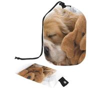 Eslifey Bolsa de maquillaje grande con cordón, con patrón de cocos frescos, bolsa de cosméticos de viaje, bolsa organizadora de maquillaje portátil, Multicolor 4, 9.9x6.9in/25.2x17.6cm