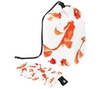 Eslifey Bolsa de maquillaje grande con cordón, diseño de alpacas Happy Lamas Coronas, Corazones, Rayas, Bolsa de cosméticos de viaje, bolsa organizadora de maquillaje portátil, Multicolor 6,