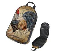 Eslifey Bolsa organizadora de utensilios de cocina de viaje para camping, acuarela, pavo real, pájaro, paraíso, bolsa de almacenamiento portátil para barbacoa, campamento, utensilios de cocina