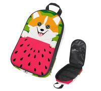 Eslifey Bolsa organizadora de utensilios de cocina de viaje para camping, bolsa de almacenamiento portátil de pavo real para barbacoa, campamento, utensilios de cocina, Multicolor 12, 14.7x8.74x2.17in