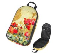 Eslifey Bolsa organizadora de utensilios de cocina de viaje para camping, bolsa de almacenamiento portátil de pavo real para barbacoa, campamento, utensilios de cocina, Multicolor 14, 14.7x8.74x2.17in