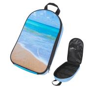 Eslifey Bolsa organizadora de utensilios de cocina de viaje para camping, bolsa de almacenamiento portátil de pavo real para barbacoa, campamento, utensilios de cocina, Multicolor 6, 14.7x8.74x2.17in