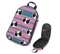 Eslifey Bolsa organizadora de utensilios de cocina de viaje para camping, elefante, monos, plumas de pavo real, vaca, hojas de palma, bolsa de almacenamiento portátil para barbacoa, campamento