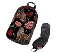 Eslifey Bolsa organizadora de utensilios de cocina para camping, bolsa de viaje, animales africanos, elefante, bolsa de almacenamiento portátil para barbacoa, campamento, utensilios de cocina