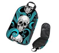Eslifey Bolsa organizadora de utensilios de cocina para camping, bolsa de viaje, diseño de flores de elefante, bolsa de almacenamiento portátil para barbacoa, campamento, utensilios de cocina