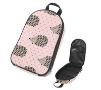 Eslifey Bolsa organizadora de utensilios de cocina para camping, bolsa de viaje, diseño de flores de elefante, bolsa de almacenamiento portátil para barbacoa, campamento, utensilios de cocina