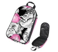 Eslifey Bolsa organizadora de utensilios de cocina para camping, bolsa de viaje The Running Beautiful Horse and Rider portátil para barbacoa, campamento, utensilios de cocina, kit de cocina
