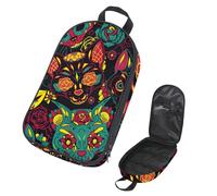 Eslifey Bolsa organizadora de utensilios de cocina para camping, tribal africano, vintage, indio, étnico, elefante, loto, bolsa de almacenamiento portátil para barbacoa, campamento, utensilios de